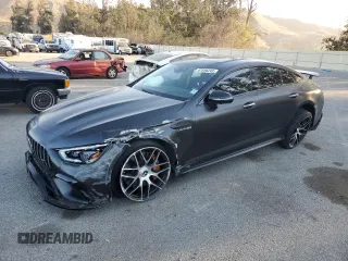 2019 Mercedes-Benz AMG GT 63 S z VIN WDD7X8KBXKA001148, wystawiony jako Copart lot #87696245 z przebiegiem 40 492 mil mil oraz Szkoda całkowita • Salvage title. Historia ofert i sprzedaży dostępna na DreamBid. Obrazek 1.