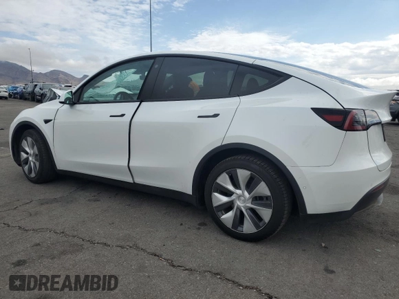 2021 Tesla Model Y Long Range z VIN 5YJYGDEE9MF200411, wystawiony jako Copart lot #53738075 z przebiegiem 97 546 mil mil oraz Szkoda całkowita • Salvage title. Historia ofert i sprzedaży dostępna na DreamBid. Obrazek 2.