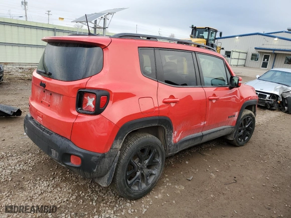 2018 Jeep Renegade Latitude with VIN ZACCJBBB3JPG80041, listed as a Copart auction lot 49320205 with 92,753 mi miles and Salvage Title. Bid and sale history available at carsss.com. Image 3.