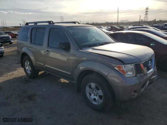 2007 Nissan Pathfinder S with VIN 5N1AR18U27C642148, listed as a Copart auction lot 44166535 with 208,869 mi miles and Salvage Title. Bid and sale history available at carsss.com. Image 4.
