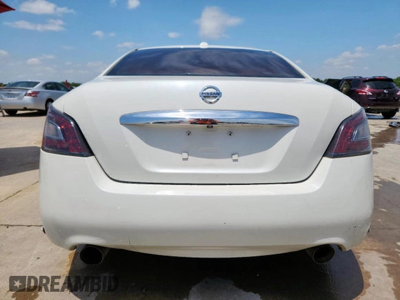 2014 Nissan Maxima SV with VIN 1N4AA5AP7EC460391, listed as a Copart auction lot 59004355 with 205,599 mi miles and Salvage title. Bid and sale history available at DreamBid. Image 6.