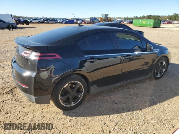 2014 Chevrolet Volt with VIN 1G1RE6E45EU165543, listed as a Copart auction lot 49230805 with 95,659 mi miles and Salvage Title. Bid and sale history available at carsss.com. Image 3.