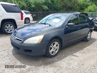 2006 Honda Accord EX-L z VIN 1HGCM56806A023312, wystawiony jako IAAI lot #42320610 z przebiegiem 213 556 mil mil oraz . Historia ofert i sprzedaży dostępna na DreamBid. Obrazek 2.