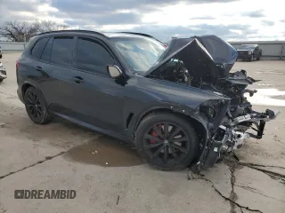 2022 BMW X5 sDrive40i with VIN 5UXCR4C01N9K96301, listed as a Copart auction lot 87514625 with 0 mi miles and Salvage Title. Bid and sale history available at carsss.com. Image 4.
