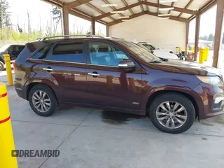 2011 Kia Sorento SX with VIN 5XYKWDA23BG120760, listed as a IAAI auction lot 42111403 with 119,666 mi miles. Bid and sale history available at carsss.com. Image 14.