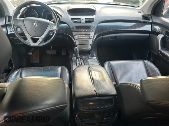 2008 Acura MDX with VIN 2HNYD28228H507332, listed as a Copart auction lot 54994765 with 221,948 mi miles and Salvage Title. Bid and sale history available at DreamBid. Image 9.