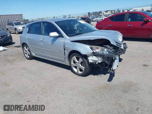 2006 Mazda 3 S Sport with VIN JM1BK144861450942, listed as a IAAI auction lot 42015211 with 180,398 mi miles and . Bid and sale history available at DreamBid. Image 1.