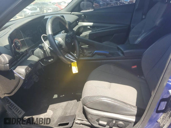 2023 Hyundai Elantra N Line z VIN KMHLR4AF4PU538275, wystawiony jako Copart lot #52669155 z przebiegiem 44 246 mil mil oraz Tytuł czysty. Historia ofert i sprzedaży dostępna na DreamBid. Obrazek 7.