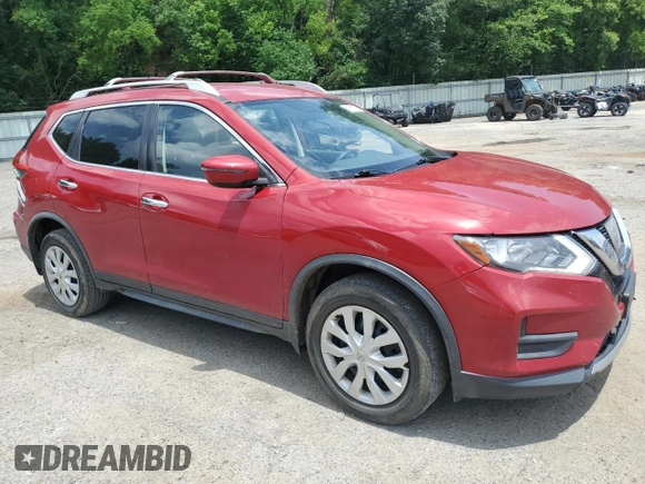 2017 Nissan Rogue S with VIN JN8AT2MV6HW268528, listed as a Copart auction lot 61967925 with 209,376 mi miles and Clean title. Bid and sale history available at DreamBid. Image 4.