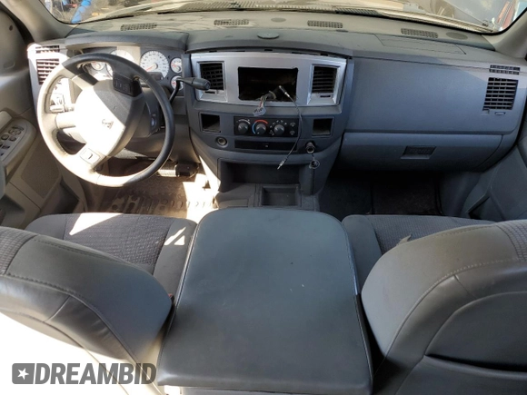 2007 Dodge Ram 2500 SLT with VIN 3D7KR29A97G791291, listed as a Copart auction lot 63494494 with 268,020 mi miles and Clean Title. Bid and sale history available at carsss.com. Image 8.