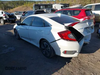 2016 Honda Civic Sedan EX-L with VIN 19XFC1F75GE042550, listed as a IAAI auction lot 41706840 with 126,862 mi miles. Bid and sale history available at carsss.com. Image 3.