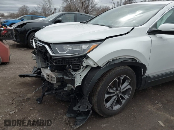 2020 Honda CR-V EX-L with VIN 2HKRW2H89LH650688, listed as a IAAI auction lot 41930824 with 46,726 mi miles. Bid and sale history available at carsss.com. Image 17.