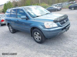 2005 Honda Pilot EX-L with NAVI with VIN 2HKYF18785H542479, listed as a IAAI auction lot 42040202 with 345,167 mi miles. Bid and sale history available at carsss.com. Image 1.