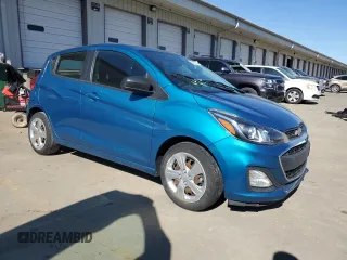 2020 Chevrolet Spark LS with VIN KL8CB6SA3LC465755, listed as a Copart auction lot 47277355 with 40,047 mi miles and Salvage Title. Bid and sale history available at carsss.com. Image 4.