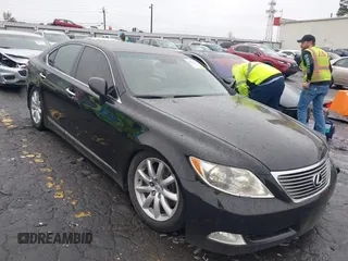 2007 Lexus LS 460 with VIN JTHBL46F175023561, listed as a IAAI auction lot 40870832 with 237,969 mi miles and . Bid and sale history available at DreamBid. Image 1.