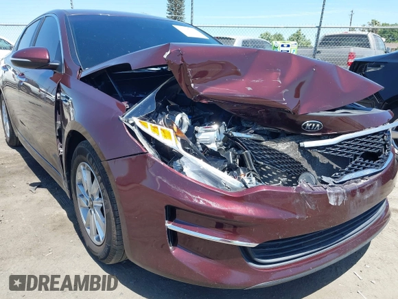 2018 Kia Optima LX with VIN 5XXGT4L3XJG248906, listed as a IAAI auction lot 42247354 with 112,905 mi miles and . Bid and sale history available at DreamBid. Image 6.