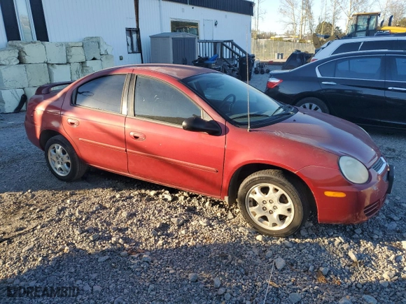 2005 Dodge Neon SXT with VIN 1B3ES56C85D289239, listed as a Copart auction lot 78266944 with 127,918 mi miles and Clean Title. Bid and sale history available at carsss.com. Image 4.