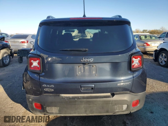 2022 Jeep Renegade Sport z VIN ZACNJDA15NPN60578, wystawiony jako Copart lot #80983114 z przebiegiem 34 394 mil mil oraz Szkoda całkowita • Salvage title. Historia ofert i sprzedaży dostępna na DreamBid. Obrazek 6.
