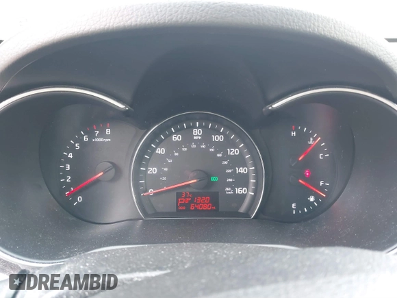 2014 Kia Sorento LX with VIN 5XYKT4A7XEG482738, listed as a IAAI auction lot 41295018 with 64,080 mi miles and . Bid and sale history available at carsss.com. Image 7.