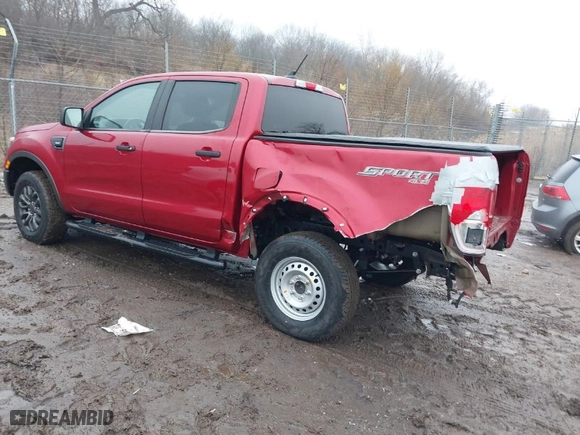 2020 Ford Ranger XL with VIN 1FTER4FH9LLA54545, listed as a IAAI auction lot 41491421 with 138,596 mi miles. Bid and sale history available at carsss.com. Image 3.