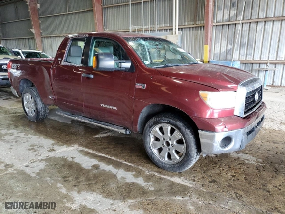 2007 Toyota Tundra SR5 with VIN 5TFRV54127X006747, listed as a Copart auction lot 77765684 with 138,693 mi miles and Salvage Title. Bid and sale history available at carsss.com. Image 4.