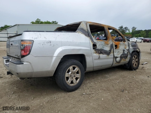 2008 Honda Ridgeline RTS with VIN 2HJYK16428H515968, listed as a Copart auction lot 57155164 with 0 mi miles and Non Repairable. Bid and sale history available at carsss.com. Image 3.