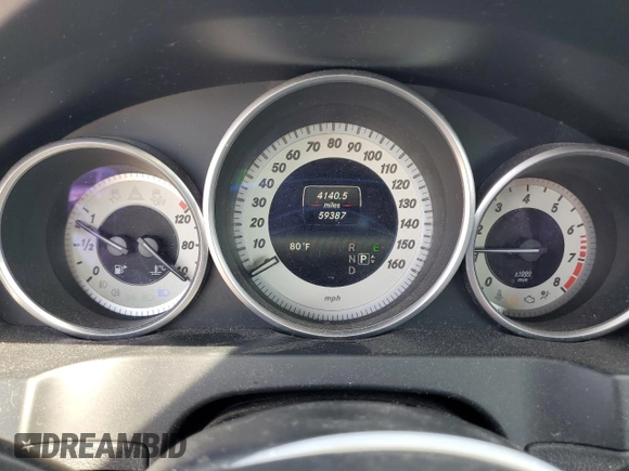 2015 Mercedes-Benz E 400 with VIN WDDKK6FF6FF305581, listed as a Copart auction lot 52560355 with 59,387 mi miles and Clean title. Bid and sale history available at DreamBid. Image 9.
