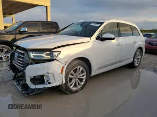 2018 Audi Q7 Premium with VIN WA1AAAF70JD006039, listed as a Copart auction lot 77139204 with 63,163 mi miles and Clean title. Bid and sale history available at DreamBid. Image 1.