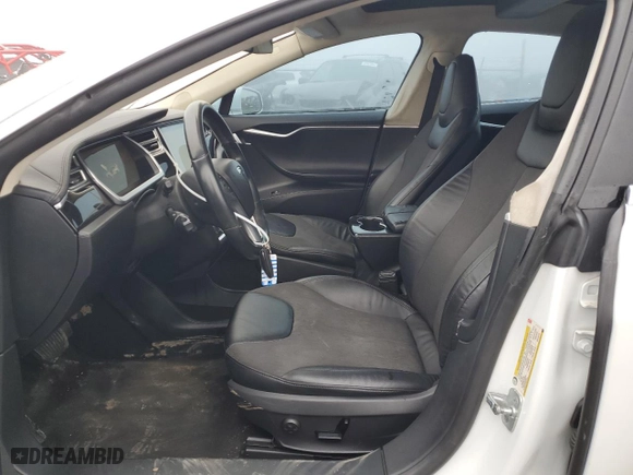 2013 Tesla Model S with VIN 5YJSA1CG3DFP16662, listed as a Copart auction lot 83674474 with 105,013 mi miles and Salvage Title. Bid and sale history available at carsss.com. Image 7.