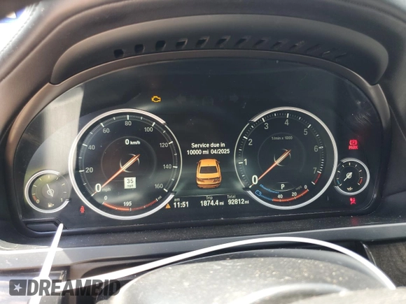 2014 BMW 7 Series ALPINA B7 с VIN WBAYE8C5XED136045, выставлен на аукционе Copart как лот 54751835 с пробегом 92 812 миль миль и Списание • Salvage title. История ставок и продаж доступна на DreamBid. Изображение 9.