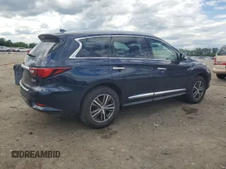 2019 Infiniti QX60 Luxe z VIN 5N1DL0MMXKC503487, wystawiony jako Copart lot #57797785 z przebiegiem 94 109 mil mil oraz Szkoda całkowita • Salvage title. Historia ofert i sprzedaży dostępna na DreamBid. Obrazek 3.