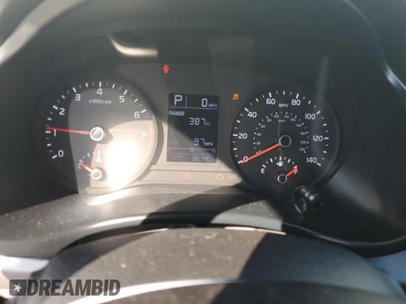 2018 Kia Rio LX with VIN 3KPA25AB9JE089801, listed as a Copart auction lot 68847624 with 96,140 mi miles and Salvage Title. Bid and sale history available at DreamBid. Image 9.