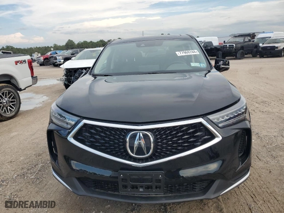 2024 Acura RDX with VIN 5J8TC2H37RL014621, listed as a Copart auction lot 77969744 with 8,154 mi miles and Salvage Title. Bid and sale history available at carsss.com. Image 5.