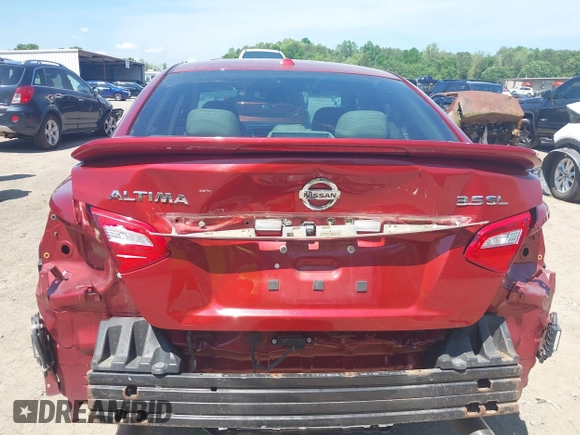 2016 Nissan Altima SR with VIN 1N4BL3AP3GC146050, listed as a IAAI auction lot 42133511 with 72,528 mi miles and . Bid and sale history available at carsss.com. Image 16.