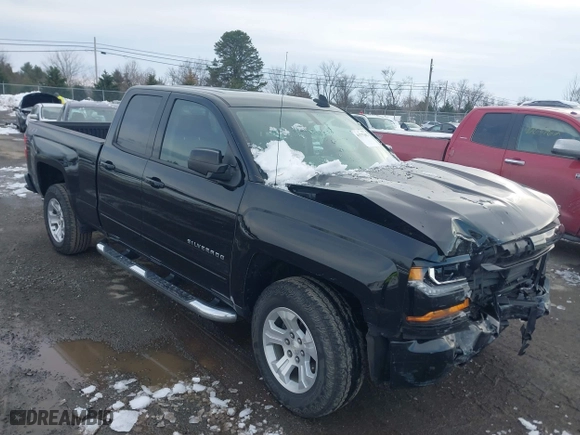 2018 Chevrolet Silverado 1500 LT with VIN 1GCVKREC1JZ349561, listed as a IAAI auction lot 41277292 with 102,525 mi miles. Bid and sale history available at carsss.com. Image 1.