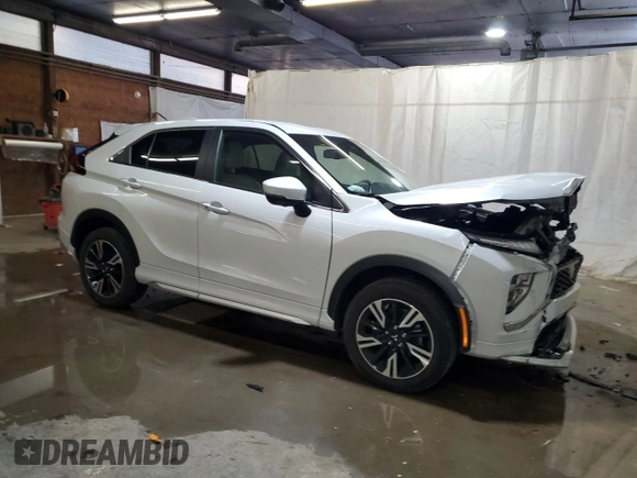 2023 Mitsubishi Eclipse Cross SE с VIN JA4ATWAA2PZ051215, выставлен на аукционе Copart как лот 61580235 с пробегом 21 977 миль миль и Списание • Salvage title. История ставок и продаж доступна на DreamBid. Изображение 4.