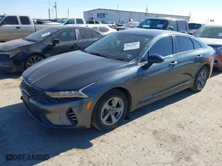2021 Kia K5 LXS with VIN 5XXG14J2XMG001342, listed as a IAAI auction lot 41329068 with 53,778 mi miles. Bid and sale history available at carsss.com. Image 2.