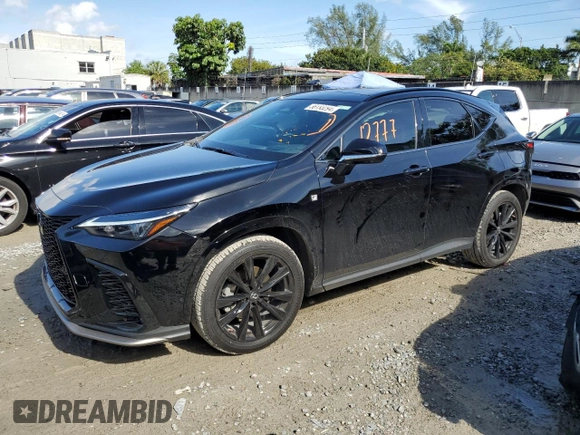 2023 Lexus NX with VIN 2T2KGCEZXPC027568, listed as a Copart auction lot 38133294 with 12,777 mi miles. Bid and sale history available at carsss.com. Image 1.