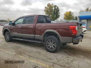 2017 Nissan Titan XD SV with VIN 1N6BA1F47HN524439, listed as a Copart auction lot 78552924 with 139,696 mi miles and Salvage Title. Bid and sale history available at carsss.com. Image 2.