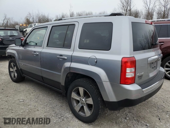 2016 Jeep Patriot High Altitude Edition with VIN 1C4NJRFB5GD776062, listed as a Copart auction lot 50160315 with 89,596 mi miles and Salvage Title. Bid and sale history available at carsss.com. Image 2.