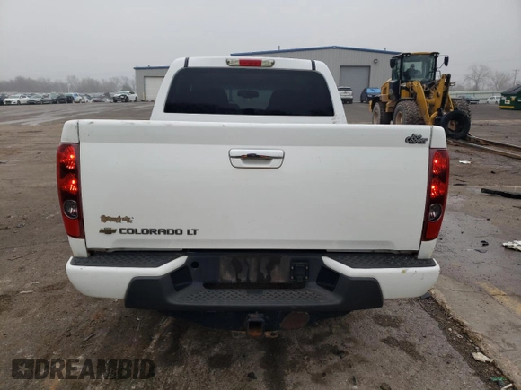 2012 Chevrolet Colorado LT w/1LT with VIN 1GCDSCFE8C8119257, listed as a Copart auction lot 86201294 with 139,939 mi miles and Salvage Title. Bid and sale history available at carsss.com. Image 6.