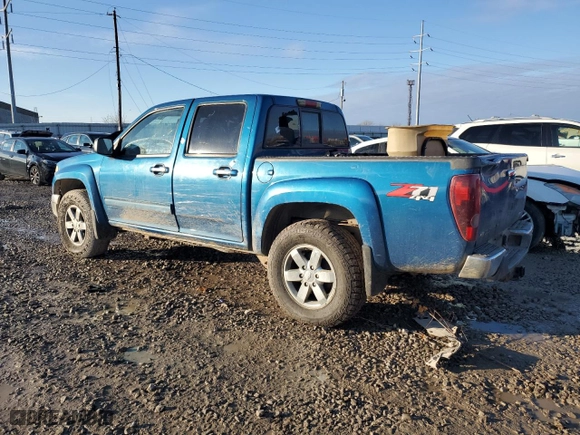 2012 Chevrolet Colorado LT w/2LT with VIN 1GCHTDFE0C8116969, listed as a Copart auction lot 86171054 with 0 mi miles and Salvage Title. Bid and sale history available at carsss.com. Image 2.