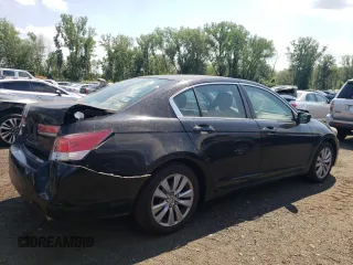 2011 Honda Accord EX with VIN 1HGCP2F77BA017840, listed as a Copart auction lot 62904745 with 121,104 mi miles and Salvage title. Bid and sale history available at DreamBid. Image 3.