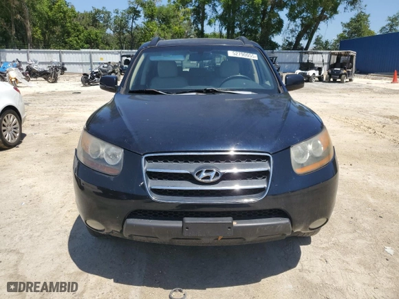 2008 Hyundai Santa Fe SE with VIN 5NMSH13E88H187143, listed as a Copart auction lot 52790055 with 243,459 mi miles and Clean Title. Bid and sale history available at carsss.com. Image 5.