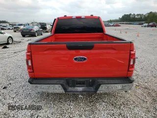 2022 Ford F-150 XL with VIN 1FTMF1E55NKE21802, listed as a Copart auction lot 77880924 with 38,575 mi miles and Salvage Title. Bid and sale history available at DreamBid. Image 6.