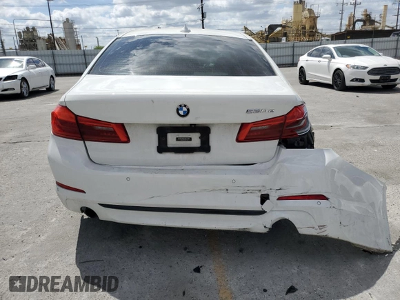 2020 BMW 5 Series 530e with VIN WBAJA9C07LCD08710, listed as a Copart auction lot 56542835 with Not provided miles and Salvage title. Bid and sale history available at DreamBid. Image 6.