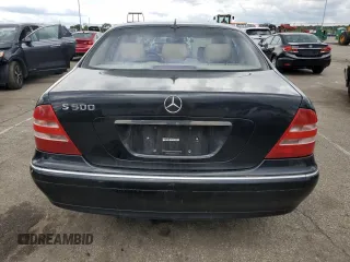 2002 Mercedes-Benz S 500 z VIN WDBNG75J62A235493, wystawiony jako Copart lot #58168615 z przebiegiem 5702 mil mil oraz Szkody całkowita. Historia ofert i sprzedaży dostępna na DreamBid. Obrazek 6.