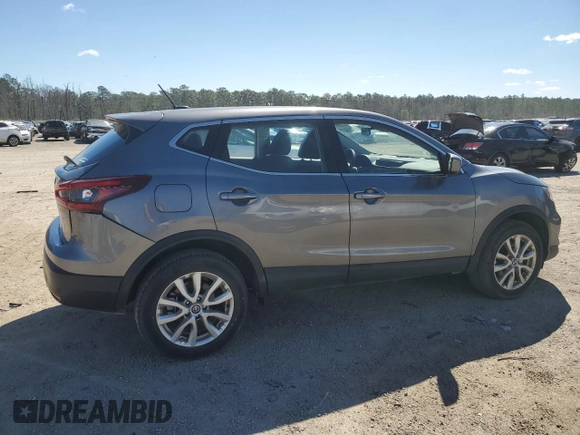 2022 Nissan Rogue S with VIN JN1BJ1AV5NW345005, listed as a Copart auction lot 47966115 with 12,477 mi miles and Salvage title. Bid and sale history available at DreamBid. Image 3.