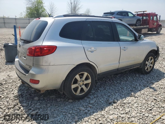 2009 Hyundai Santa Fe Limited с VIN 5NMSH73E29H248961, выставлен на аукционе Copart как лот 57054145 с пробегом 206 831 миль миль и На запчасти • Non repairable. История ставок и продаж доступна на DreamBid. Изображение 3.