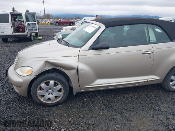 2005 Chrysler PT Cruiser Touring with VIN 3C3EY55E35T628200, listed as a IAAI auction lot 41707251 with 82,655 mi miles and . Bid and sale history available at DreamBid. Image 6.